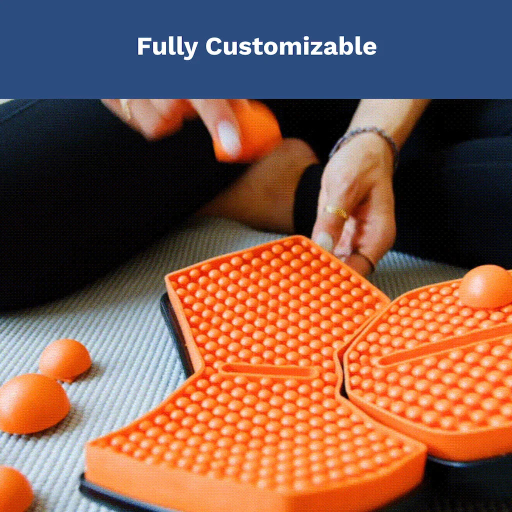 ROCKER 2.0: Doctor-Developed Trigger Point Rocker for Glutes Pain Relief | Zero-Stress Neutral Spine | Tension Headaches + Migraines | Pressure Point Massage Tool