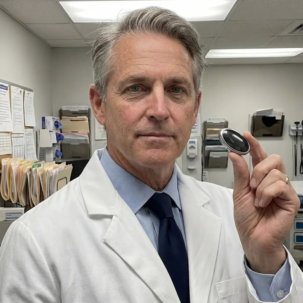 Doctor holding SleepEase Pro